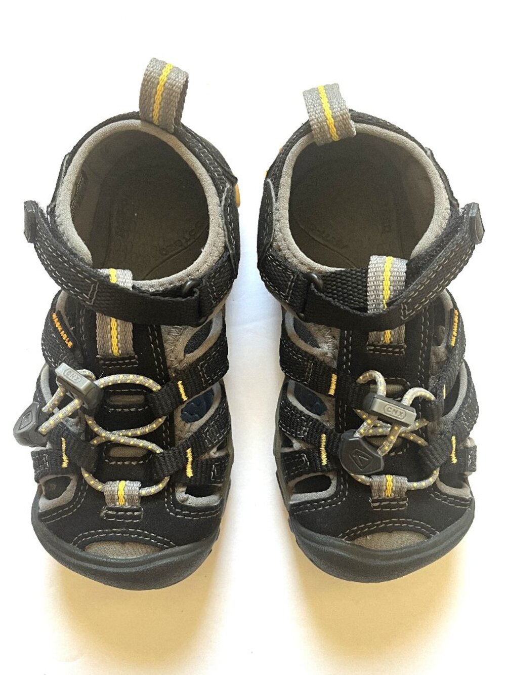 KEEN Unisex-Child Newport H2 Black Closed Toe Water Sandals Size 10 Little Kid